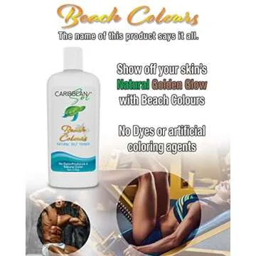 Caribbean Sol Self Tanning Lotion - Natural Glow Without Sun
