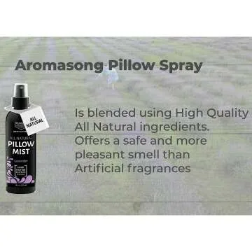 Aromasong Lavender Pillow Spray for Deep Sleep