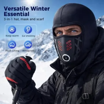 Balaclava Ski Face Mask Windproof & Breathable for All Outdoor Activities