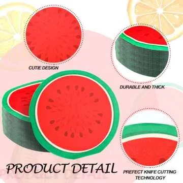 Motiskyy 200 Pcs Colorful Fruit Napkins for Parties