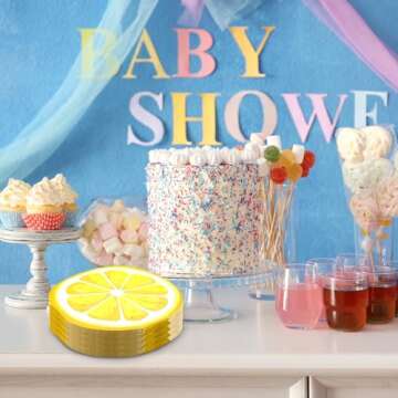 Motiskyy 200 Pcs Colorful Fruit Napkins for Parties