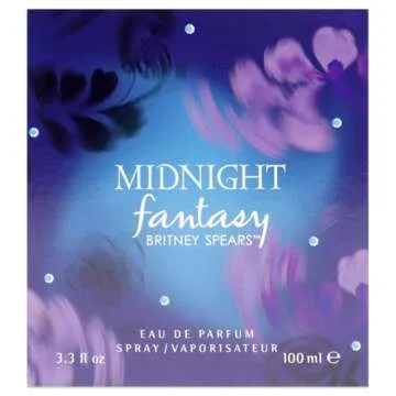 Britney Spears Women's Perfume, Midnight Fantasy, Eau De Parfum EDP Spray for Women, 3.3 Fl Oz