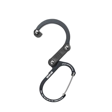 HEROCLIP Mini Carabiner Clip for Travel and Small Bags