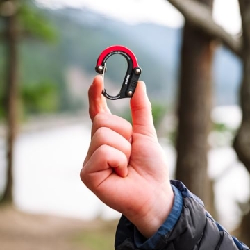 HEROCLIP Mini Carabiner Clip for Travel and Small Bags