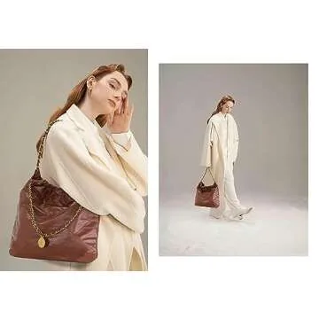 Soft PU Leather Crossbody Bag for Women with Wallet