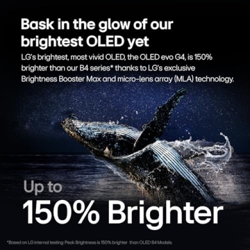 LG OLED evo G4 55-Inch Smart TV with Dolby Vision