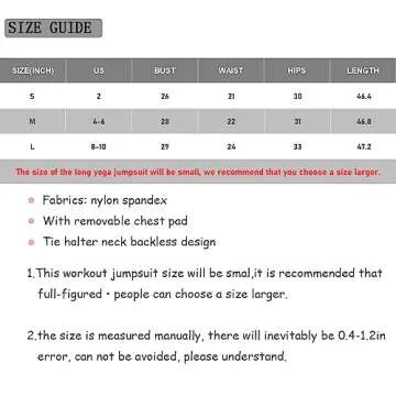 LsdgFriday Nude Feeling Backless Womens Workout Catsuit Bodysuit One Piece Solid Halter Yoga Jumpsuit Sport Rompers for Gym Tracksuit Fitness S