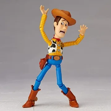 Kaiyodo Toy Story Woody Action Figure 5.9" with New Facial Expressions