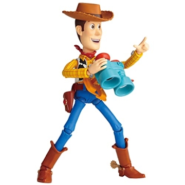 Kaiyodo Toy Story Woody Action Figure 5.9" with New Facial Expressions