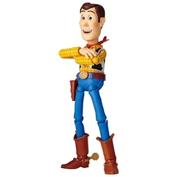 Kaiyodo Toy Story Woody Action Figure 5.9" with New Facial Expressions