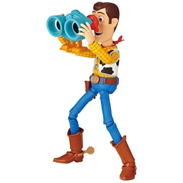 Kaiyodo Toy Story Woody Action Figure 5.9" with New Facial Expressions