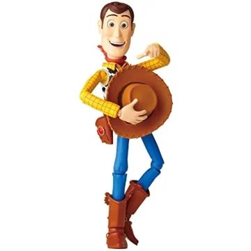 Kaiyodo Toy Story Woody Action Figure 5.9" with New Facial Expressions