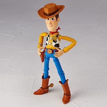 Kaiyodo Toy Story Woody Action Figure 5.9" with New Facial Expressions