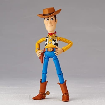Kaiyodo Toy Story Woody Action Figure 5.9" with New Facial Expressions