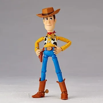 Kaiyodo Toy Story Woody Action Figure 5.9" with New Facial Expressions