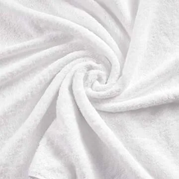 Qute Home Premium 6-Piece Turkish Cotton Bath Towel Set