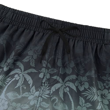 Quick-Dry UPF Swim Shorts with Compression Liner for Teens