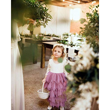 Stunning 2Bunnies Girl Peony Lace Flower Girl Dress