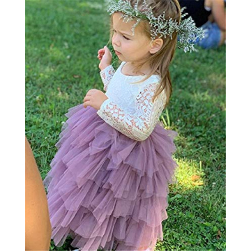 Stunning 2Bunnies Girl Peony Lace Flower Girl Dress