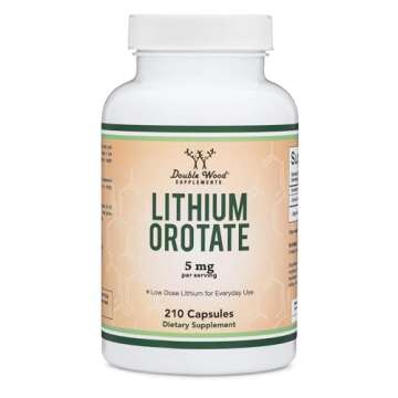 Lithium Orotate 5mg - Vegan Mood & Sleep Support