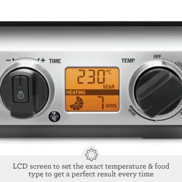 Breville Smart Electric BBQ Grill for Premium Indoor Cooking