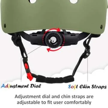 Kids Adjustable Bike Helmet for Safety & Comfort