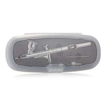 TEMPTU Gravity Feed Airbrush, SP-35 Dual Action Airbrush Gun | Push-and-Pull Trigger | Professional Airbrush For Face, Body & Fine Detail Work | Includes Storage Case