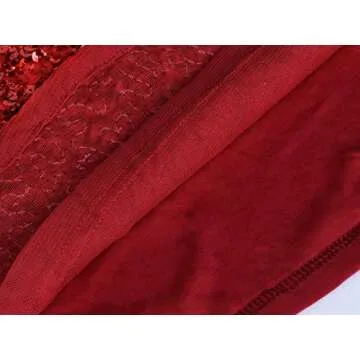 Anna-Kaci Shimmer Sequins Camisole for Parties & Events