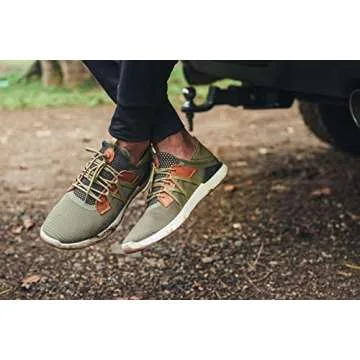 OLUKAI Mio Li Men's Athletic Shoes Hunter/Lava Rock 10.5