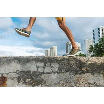 OLUKAI Mio Li Men's Athletic Shoes Hunter/Lava Rock 10.5