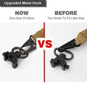 Accmor 2 Point Gun Sling 2 Pack for Outdoor Sports