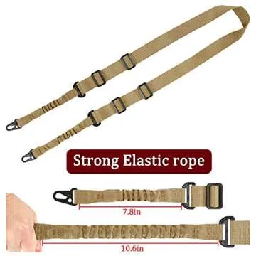 Accmor 2 Point Gun Sling 2 Pack for Outdoor Sports