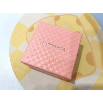 COLORFUL BLING Teardrop Rose Gold Jewelry Set