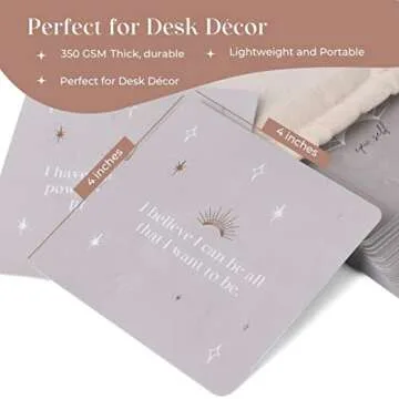 Empowering Positive Affirmation Cards for Women