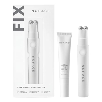 NuFACE FIX Microcurrent Device & Serum - 3-Minute Line Smoothing Kit