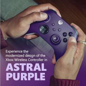Microsoft Xbox Core Wireless Controller - Astral Purple (Renewed)