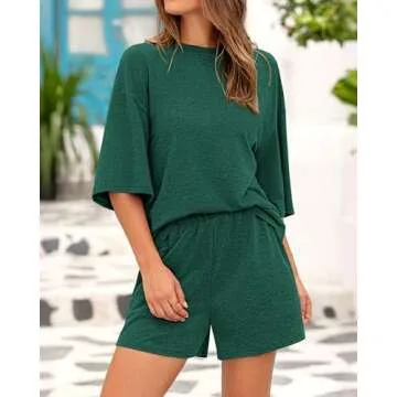 BTFBM Women Summer 2 Piece Outfits for Casual Comfort