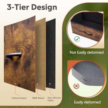 WLIVE Fabric Dresser: Tall 8 Drawer Storage Tower