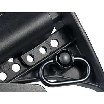 UTG Heavy Duty Push Button Sling Swivel Ideal for Firearms