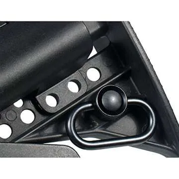 UTG Heavy Duty Push Button Sling Swivel Ideal for Firearms