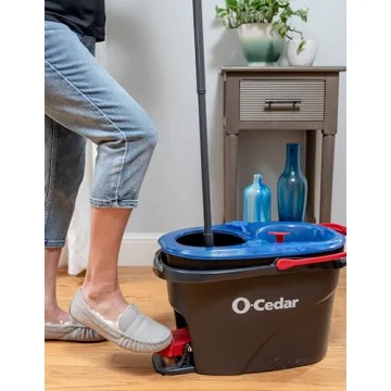 O-Cedar RinseClean Spin Mop - Clean Floors with Pure Water