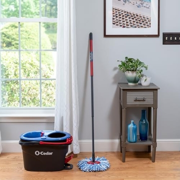 O-Cedar RinseClean Spin Mop - Clean Floors with Pure Water