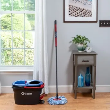 O-Cedar RinseClean Spin Mop - Clean Floors with Pure Water
