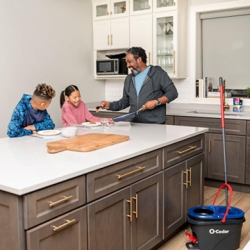 O-Cedar RinseClean Spin Mop - Clean Floors with Pure Water