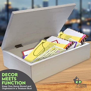 Elegant Wooden Storage Box - Versatile 9 x 6 inch Organizer