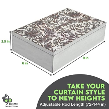 Elegant Wooden Storage Box - Versatile 9 x 6 inch Organizer