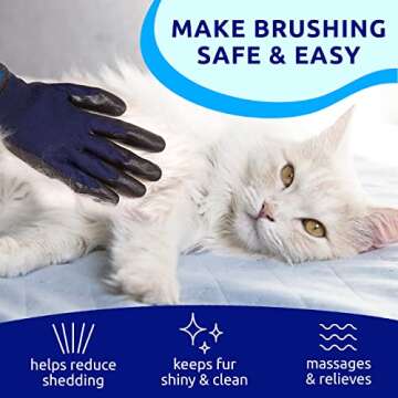 Pat Your Pet Grooming Gloves for Easy Hair Removal