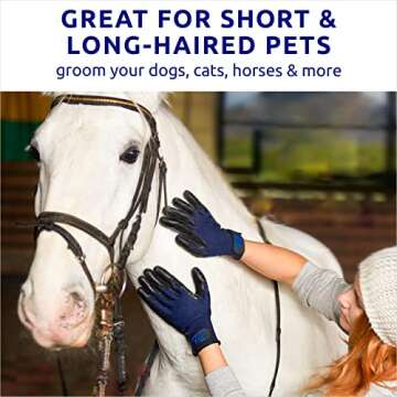 Pat Your Pet Grooming Gloves for Easy Hair Removal
