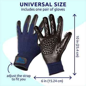 Pat Your Pet Grooming Gloves for Easy Hair Removal