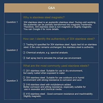 Reliable #8 x 1" Stainless Steel Screws 100PCS